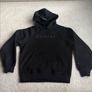 Comfrt Black Men's Hoodie